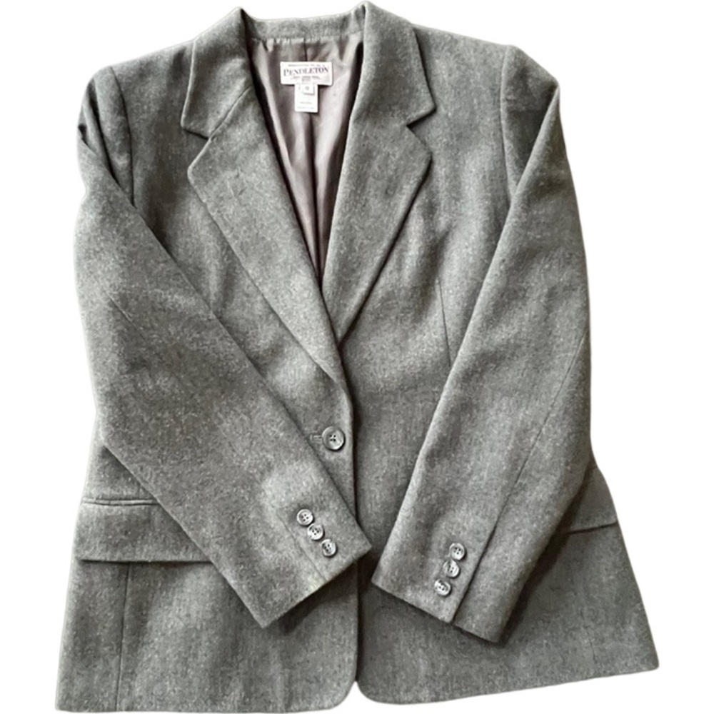 Pendleton Blazer 100% Virgin Wool - image 7